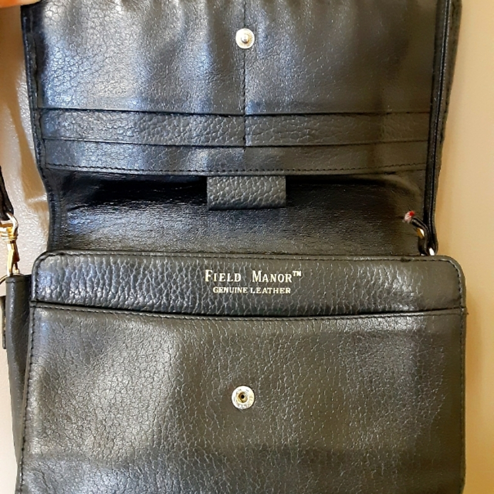 Field manor genuine leather purse